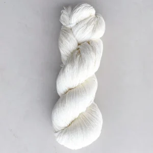 Bamboo Sock Natural White Fingering/Sock Weight 65%superwash Merino 20% Bamboo 15%silk Knitting Natural Undyed Yarn