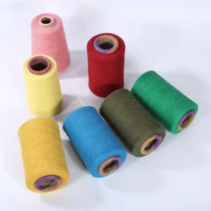 Big Capacity of Recycle Cotton Polyester Knitting Yarn