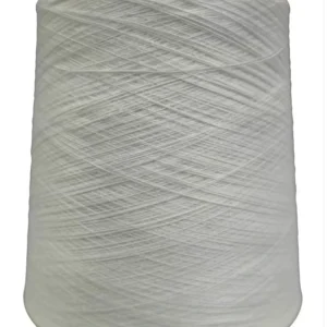 Big White Flower 21S 100% Polyester High Tenacity Raw Spun Yarn for Knitting Socks