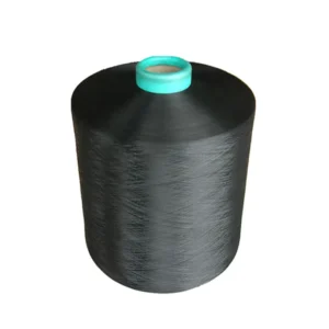 Black 100% Polyester DTY 150D/48F SD NIM/HIM Dope Dyed Ddb Yarn