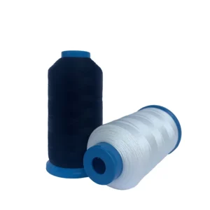 Black High Tenacity Tex70 210D/3 Eco Friendly Nylon 6 6 Continuous Polyamide Bonded Sewing Thread for Embroidery Sewing