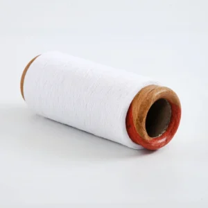Blended 80% Cotton 20% Polyester Yarn Bleached White High Tenacity Recycled Material for Knitting and Weaving Socks