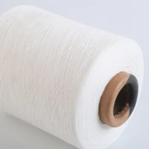 Blended Lyocell PLA Fiber Compact Yarn High Strength Eco Friendly Recycled Raw Tenacity Abrasion Resistant