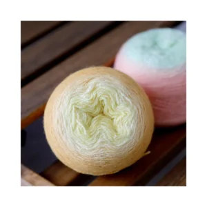 Blended Merino Wool Acrylic 75% Wool 25% Acrylic Dyed Melange Yarn Knitting for Weaving Recycled Sweater Baby