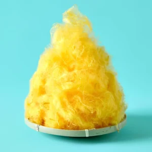 Blended Recycled Polyester Fiber With Cotton Wool for Spinning Soft and Eco Friendly Knitting Yarn