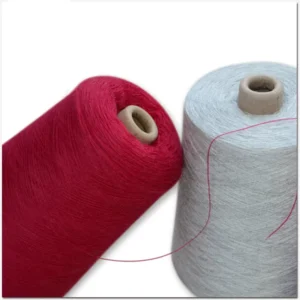 Blended Wool Cotton Yarn Ring Spun Top Dyed Yarn