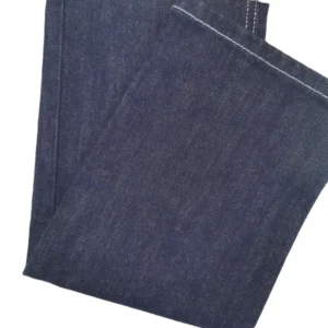 Blue Cotton Denim Indigo Dyed Woven Fabric Washed Raw Denim Jean Cloth Fabric