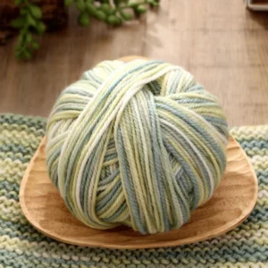 Bojay Fancy Woolen Crochet Yarn Gradient 20 Colors 50g 120M Super Soft Anti Pilling Thread for DIY Hand Knitting Craft