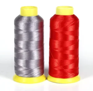 Bonded Polyester Industrial Thread Customized Colors Filament Polyester Bonded Thread High Strength Sewing Machine Bonded