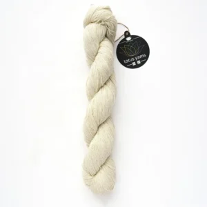 Bourrette Silk Lace 100%Mulberry Noil Silk 425m 50g Lace Weight Natural White Undyed Hand Knitting Yarn for Hand Dye
