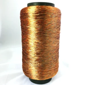 Bright Polyester Blended Knitting Yarn