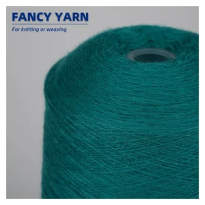 Bulk 40% Acrylic 30% Nylon 30% PBT Blend Cashmere like Fancy Yarn for Knitting Luxury Crafts 1000KG MOQ