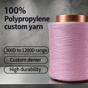 Bulk FDY Hollow 100% Polypropylene Yarn Lightweight for Winter Garments Hand Knitting Raw Applications