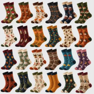 Bulk Order Premium Yarn Smooth Finish Private Label Custom Cotton Socks for Buyers