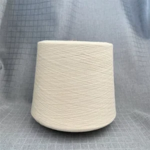 Carded 100% Cotton Yarn 21 Ne/1 Ring Spun Knitting Yarn Raw Moisture-Absorbent