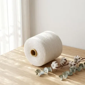 Carded Compact 100% Cotton Yarn 40 Ne/1 Knitted Moisture-Absorbent Raw Combed From China Ring Spun
