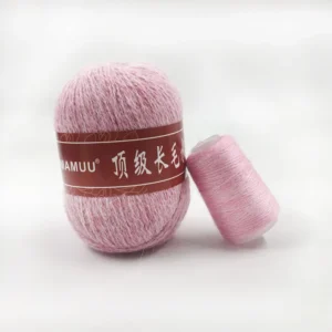 Cashmere Blend Mink Yarn Fancy Hand Knitting Fluffy Plush Crocheting Yarn Thread