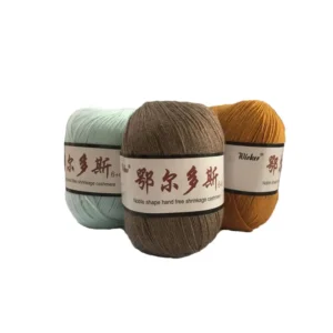 Cashmere Blend Yarn for Knitting Scarf Hat Winter Warm Crochet Yarn