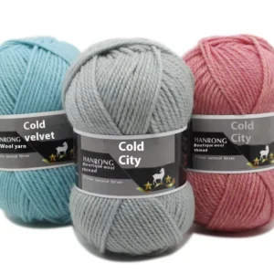 Cashmere Wool Blended Yarn DIY Hand Knitting Material Package Thick Thread Ball for Self Knitted Scarf Sweater Outwear Yarn
