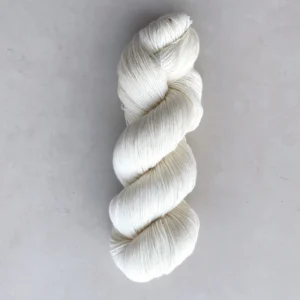 Cashmerino Aran 250m/100g Undyed 80%SW Extrafine Merino 20%Cashmere Blended Natural Fiber Yarn for Hand Dye Knitting