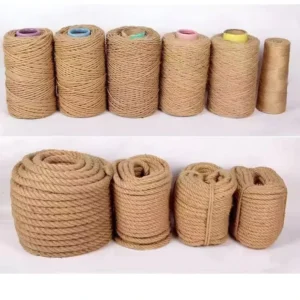 Changxin Shandong 3-strand Twist Rope Durable 4-30mm 100% Natural Jute Environmentally Friendly PP Baler Twine Customized
