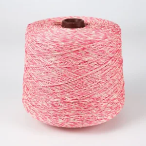 Charmkey Acrylic Blended Yarn Mixed Color Cotton Blend Yarn in Cone for Diy Knitting Textile