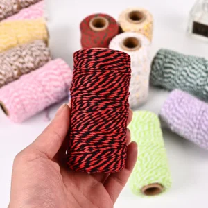 China Blended Cotton Yarn Dyed for Knitting Weaving Sewing