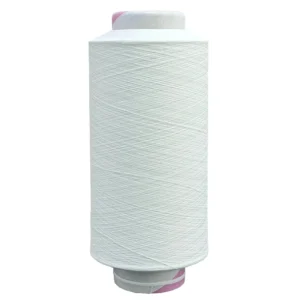 China Factory Cotton Like Yarn 50S 100% Polyester Fake Cotton Yarn Raw Simulated Yarn Stretch Full Dull Knitting Weaving Sewing