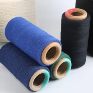 China Factory Supply Bleached Nylon Cotton Blended Yarn for Embroidery Sewing Hand Knitting
