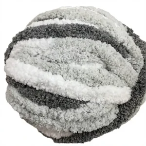 China Factory’s High Tenacity Recycled Yarn for Knitting Spun Dyed Texturized Jumbo Chenille Yarn Anti Bacteria Soft