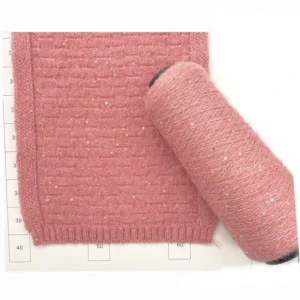 China High Quality Bead Yarn Shiny Sequin Fancy Yarn for Sweater
