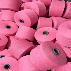 China Supplier’s Recycled Cotton Polyester Blended Carded Open End Yarn Ne6s 8s 10s Weaving Curtains Canvas Ropes Eco-Friendly