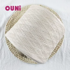 Chinese Factory Direct Ship Super Softness Fancy Yarn for Knitting 100% Pure Natural Cotton with 1.2 mm Sequin Long Space Yarn