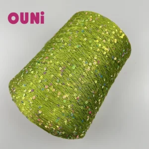 Chinese Factory Produce Super Smooth Natural Material Lyocell Yarn with 2mm Smaller 100 Lyocell (tencel) with Sequins Yarn