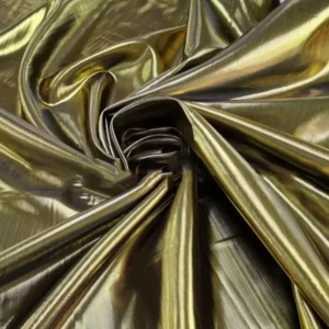 Christmas Yarn Dyed Woven Gold Sliver Shimmer Glitter Metallic Lame Liquid Lurex Fabric for Upholstery Weddings for