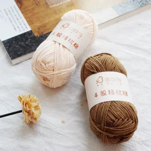 Cloud Baby 40g/130m Factory Price Milk Cotton Acrylic Yarn Crochet For Scarf Blanket
