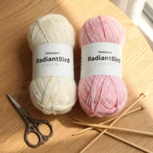 Cloud Ball Domi 50g 130m 72% Cotton Acrylic Knitting Yarns Dyed Pattern for Sweater Scarf and Blended Use Factory Price