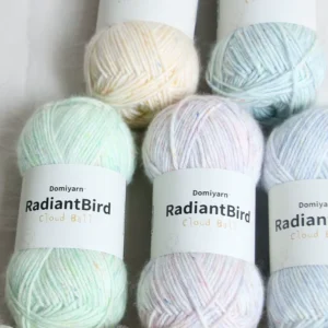 Cloud Balls Domi 50g/130m DIY Throw Scarf Blended for Scarf Cotton Acrylic Yarn