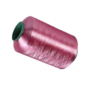 Colored Bright High Gloss Dyed Chenille Yarn FDY Polyester 75D 100D for Textile Weaving Fabric Labels & Trademarks