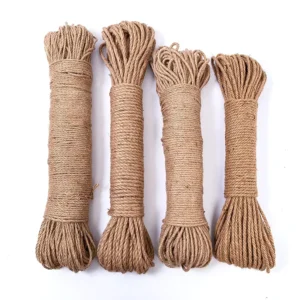Colored Bright Jute Yarn 20s 30s China Jute Yarn Price