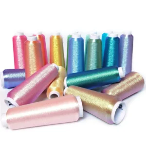 Colored Manufacturing Knitting Crochet Silver Glitter Sparkle Lurex Thread Shiny Metallic Yarn for Embroidery