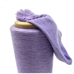 Colored Regenerated Cotton Polyester Blended Recycled Socks Yarn for Knitting Socks