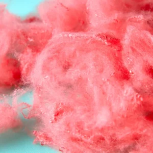 Colored Solid Siliconized Virgin Polyester Fiber for Home Textile Yarn Weaving GRS