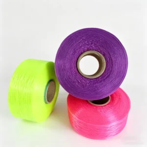 Colorful High Tenacity Acidproof Polypropylene Yarn 300D 600D PP FDY Abrasion-Resistant Alkali-Proof ISO9001 Certified