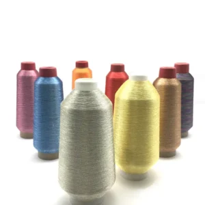 Colorful Metallic Embroidery Thread 100% Polyester