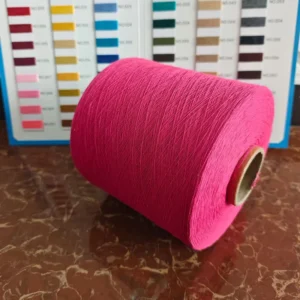 Colorful OE Yarn NE 16/1 18/1 Recycled Polyester Cotton Blended Regenerated Yarn for Shirts Hoodies Weaving