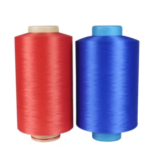 Colors in Stock 100% Polyester Dope Dyed DTY 55D/36F Yarn for Seamless Knitting