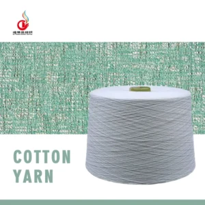 Combed Supima Raw White Cotton Crochet Yarn for Weaving