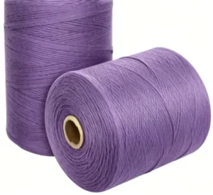 Combed and Ring Spun Mercerized 100% Cotton Fancy Yarn 80S Eco-Friendly Dyed for Hand Knitting Embroidery Sewing Weaving Use