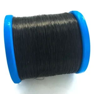 Conductive Nylon Monofilament Yarn for Anti Static Hand Knitting Embroidery Brush Even Dyed Pattern